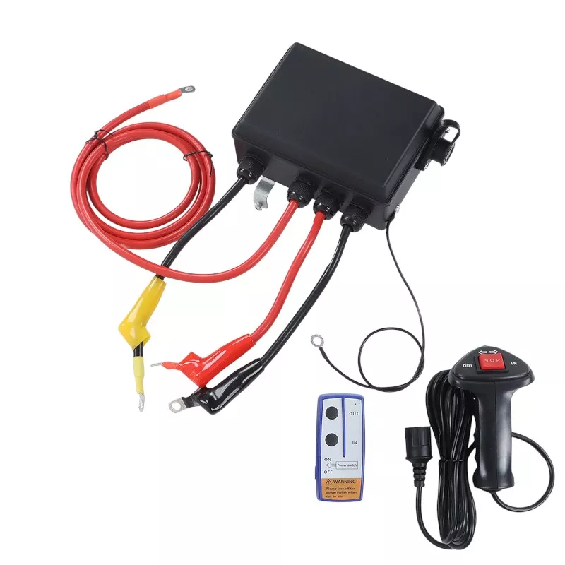 Коробка соленоидов в сборе с пультами для лебёдки Electric Winch