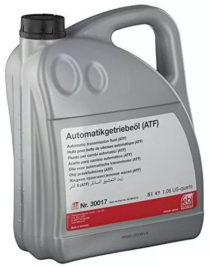 Febi гидравлическая жидкость 30017 Febi Automatikgetriebeol ATF II 5 л