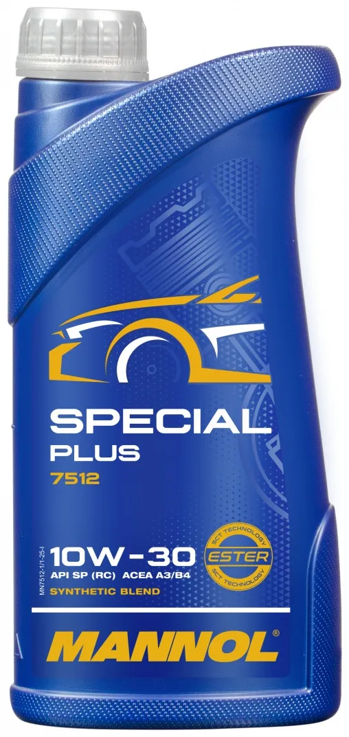 Моторное синтетическое масло Mannol Special Plus 10W-30 1 л