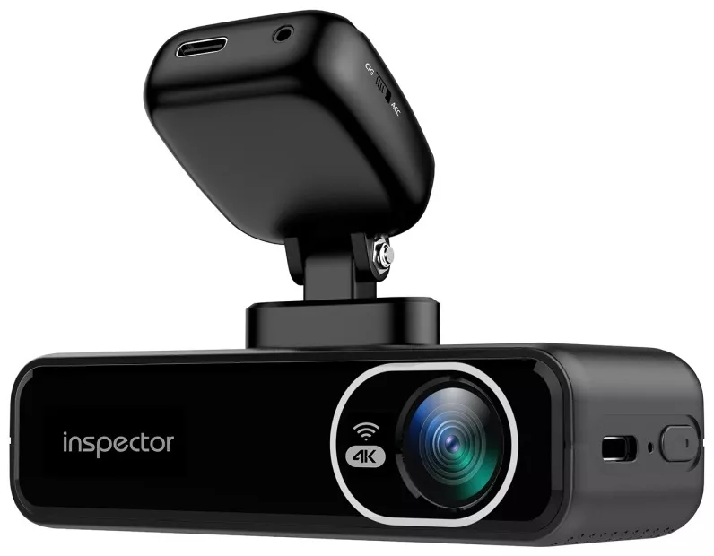 Видеорегистратор Inspector UHD 450 WI FI (2 камеры 4K) черный
