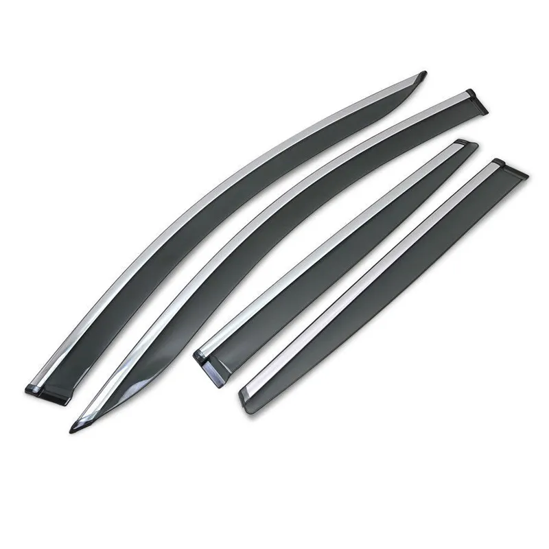 Бүйірлік терезелер үшін дефлекторлар Wind BTYLD0823 Black для Toyota Land Cruiser 2007-2021