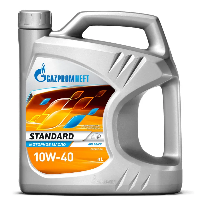 Моторное масло всесезонное универсальное Gazpromneft 000253142161 Standard 10W-40 4 л