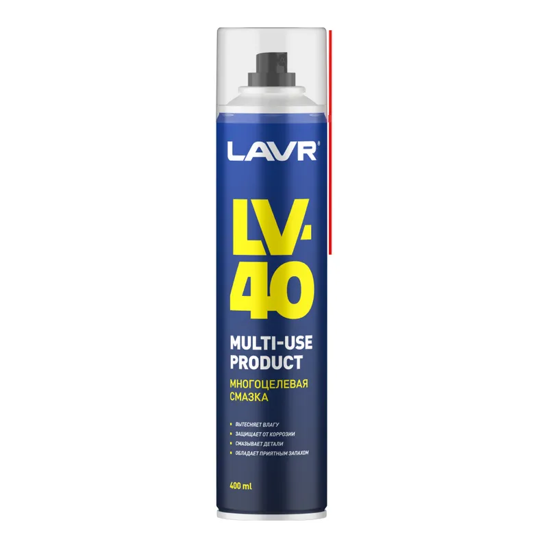 LAVR Многоцелевая смазка LV-40 400мл (аэрозоль)