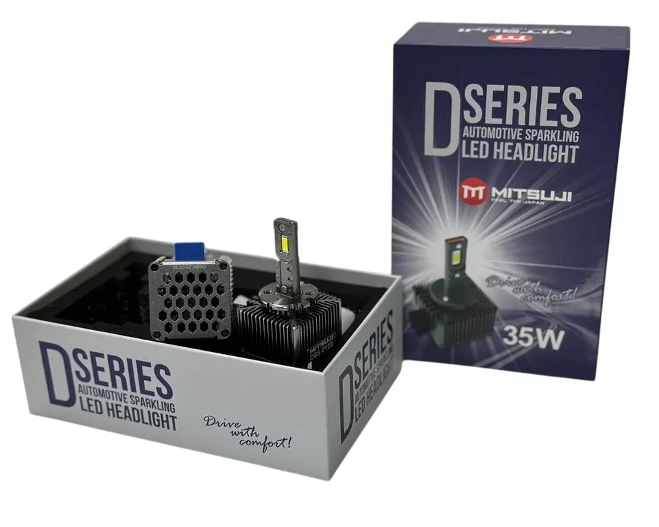 Автолампа Mitsuji LEDD3S светодиодная, 2 шт