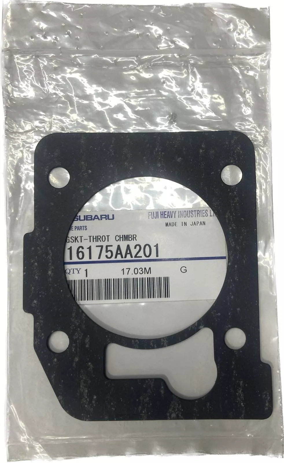 Subaru прокладка 16175AA201