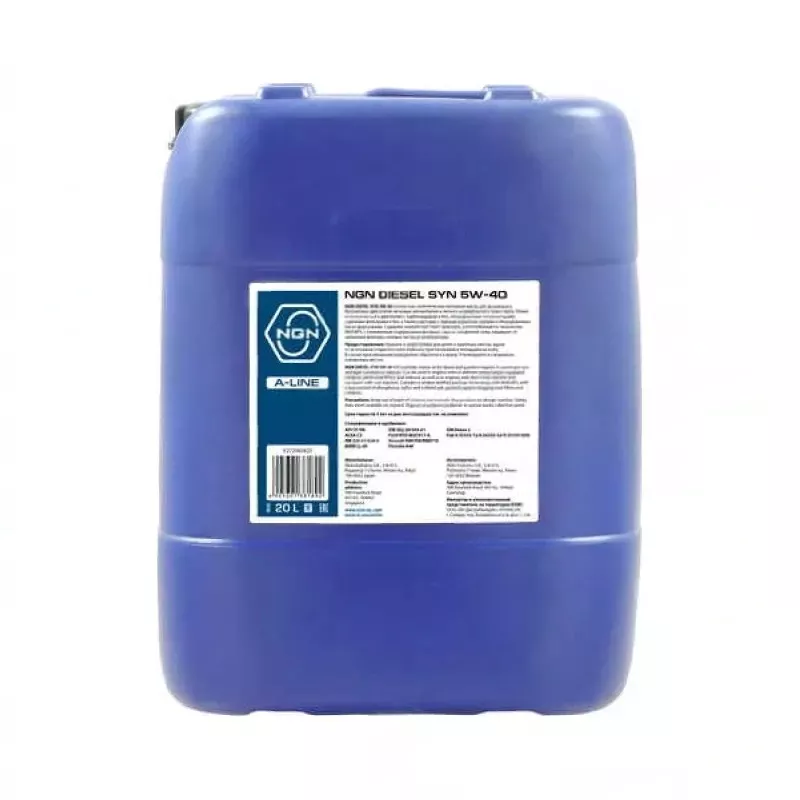 Мотор майы 5W-40 DIESEL SYN A-LINE CF/SN 20л
