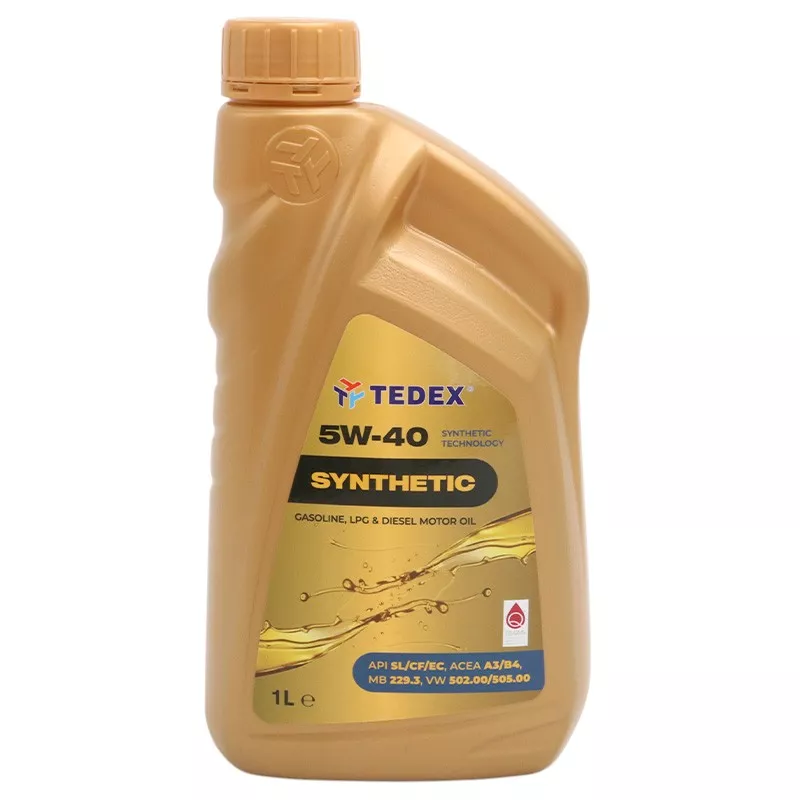 Масло моторное синтетическое TEDEX SYNTHETIC API: SL/CF/EC SAE:5W-40 1 л