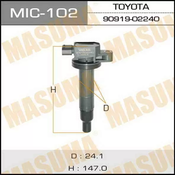 Катушка зажигания MASUMA MIC-102