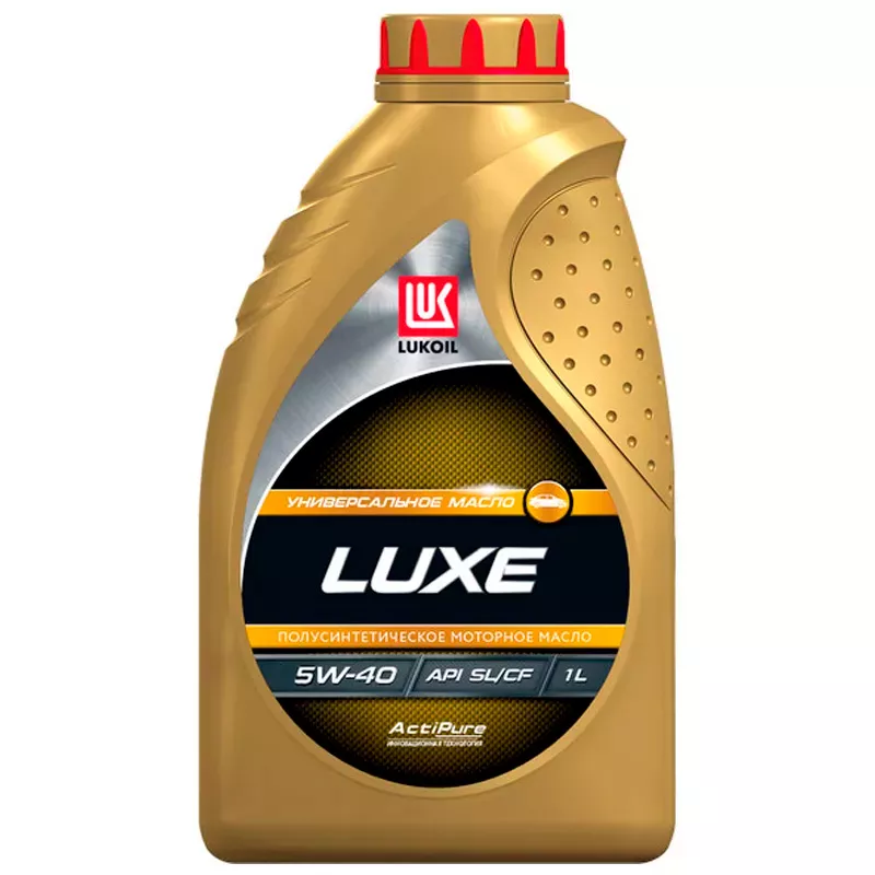 ЛУКОЙЛ LUXE 5W-40 масло моторное полусинтетическое 1 л
