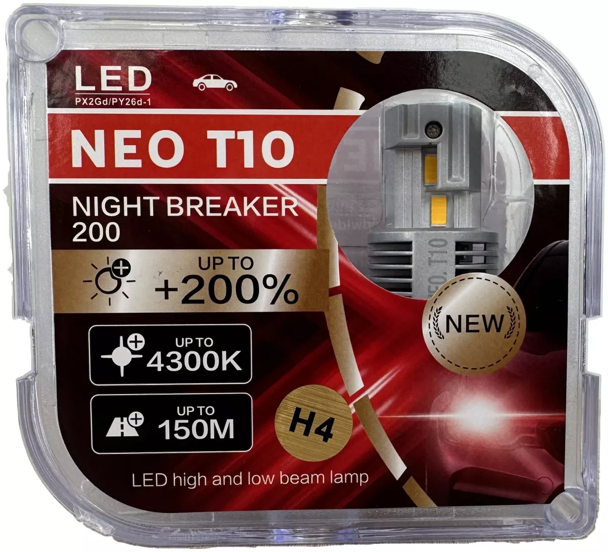 Neo NT104300H4 светодиодная H4, 2 шт