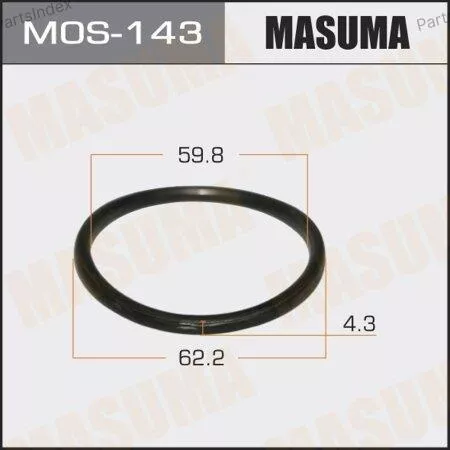 MASUMA Кольцо Уплотнительное Системы ОГ MOS143