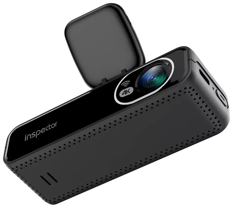 Видеорегистратор Inspector UHD-350 4K Wi-Fi черный