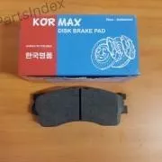 KORMAX Колодки Тормозные Дисковые KBP019