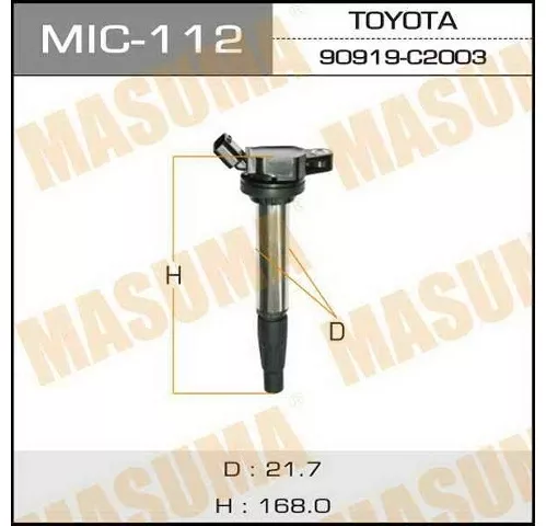 Катушка зажигания MASUMA MIC-112