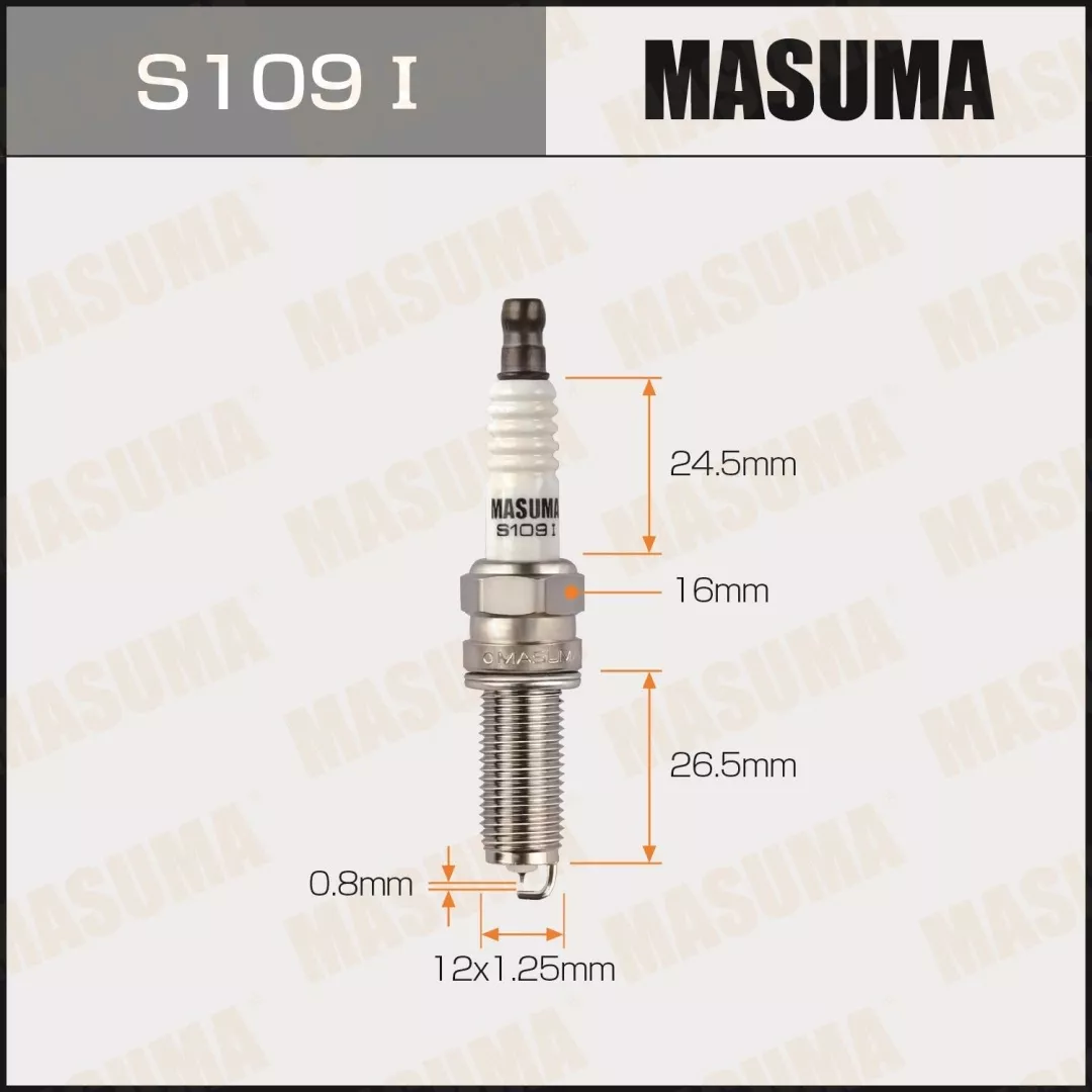 Свеча зажигания MASUMA S109I