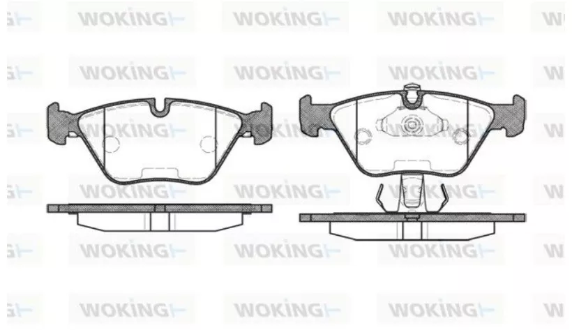 Колодки Woking P370325