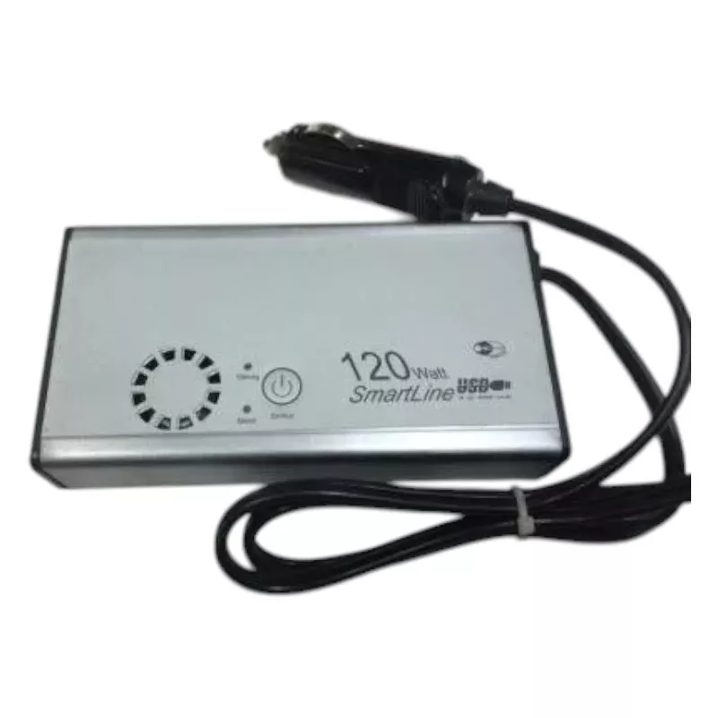 Инвертор 12в-220в 120Вт с USB‑разъёмом