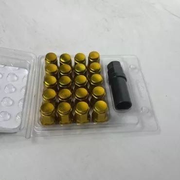 LVZ комп гайк шест 12/1, 25 20шт крас,син,жолт 35079 гайка-секретка M12x1.25 20 шт