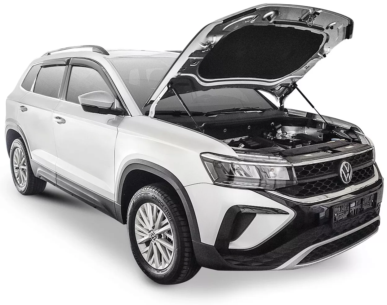 Rival RL_AST58101 упор капота для Volkswagen Taos 2021-2024 черный