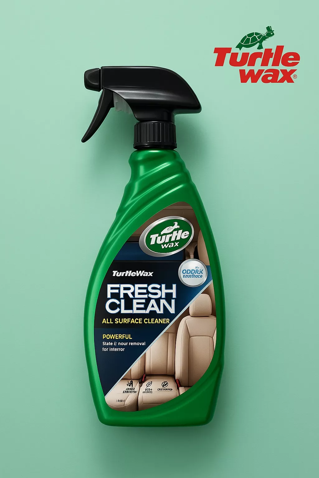 Turtle Wax очиститель универсальный, для ковров, для кожи, для пластика, для приборной панели, для текстильной обивки 53087 0.5 л