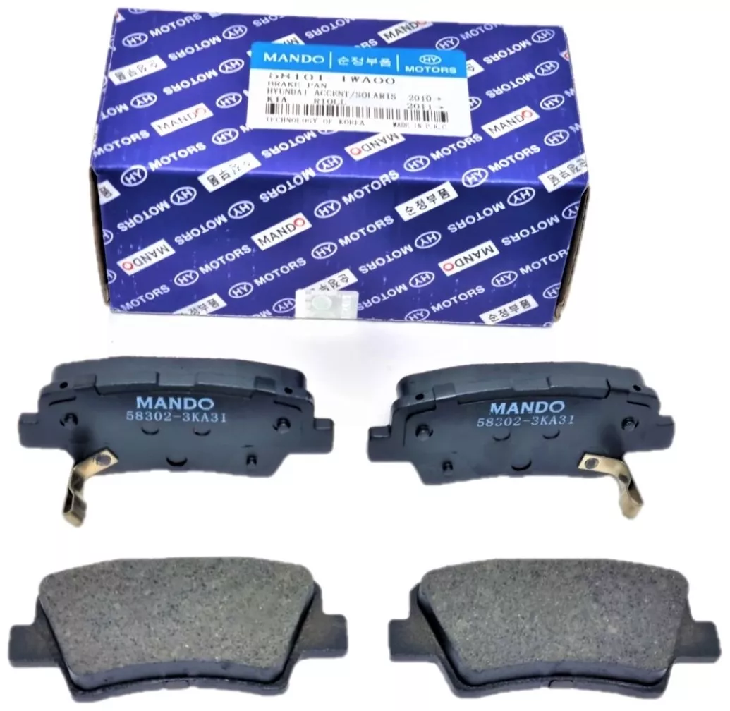 Колодки MANDO задние 58302-3KA31