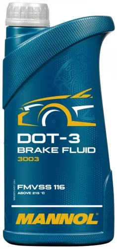 Тормозная жидкость гликолевая Mannol 3003 FMVSS 116 1 л