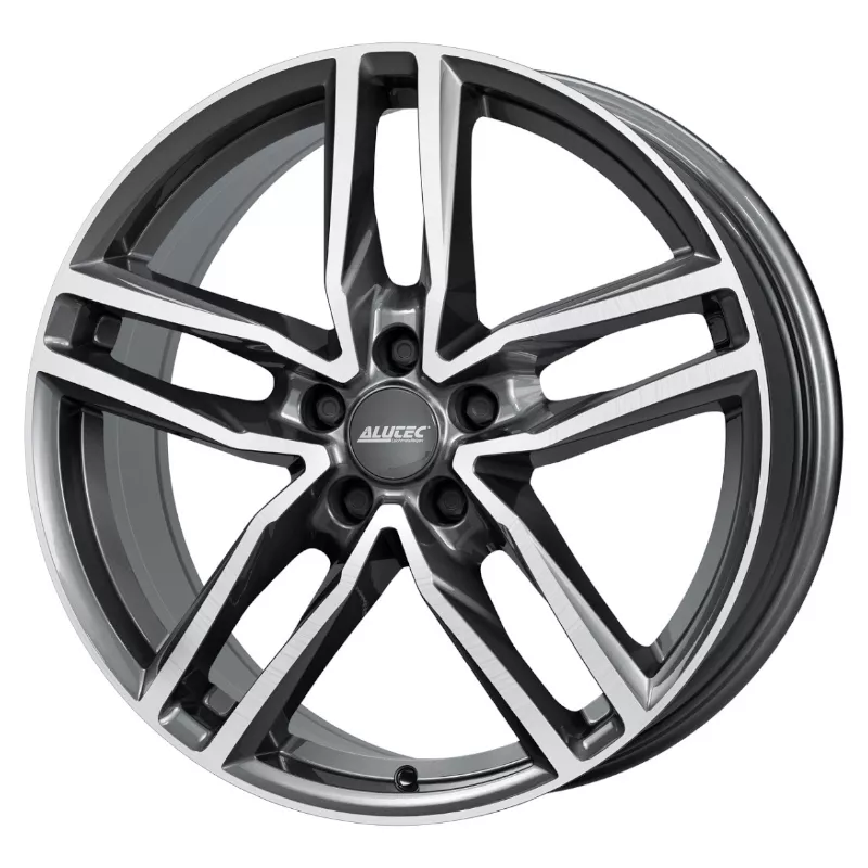 ALUTEC Ikenu 8x18/5x114.3 D70.1 ET38 графит, серебристый