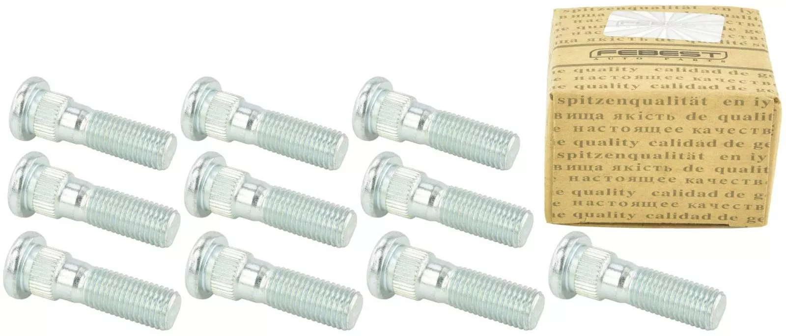 FEBEST шпилька колесная FEBEST 0484-002-PCS10