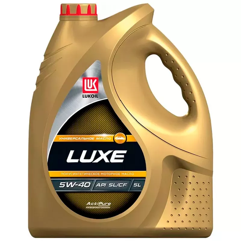 Масло моторное полусинтетическое ЛУКОЙЛ LUXE 5W-40 5 л