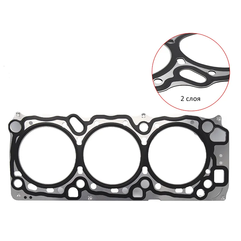Прокладка ГБЦ MITSUBISHI PAJERO/MONTERO 6G74 3,5 97- RH=LH (металл)