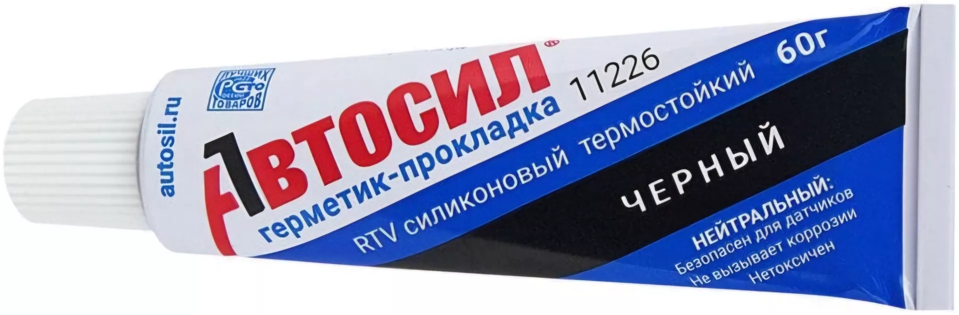 АВТОСИЛ герметик 11226 60 мл черный