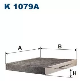 FILTRON Фильтр, Воздух Во Внутренном Пространстве K1079A