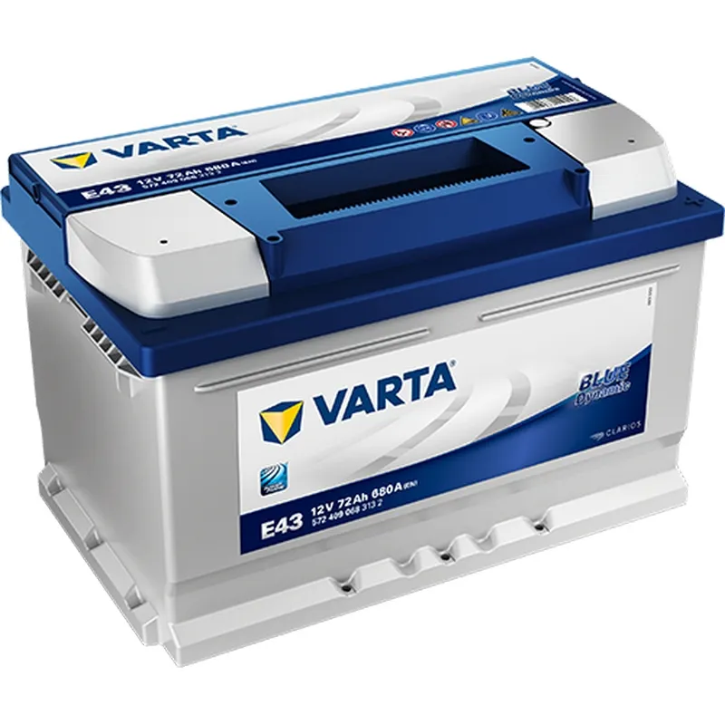 VARTA Аккумулятор 72Ah 572409 "- +" 278x175x175