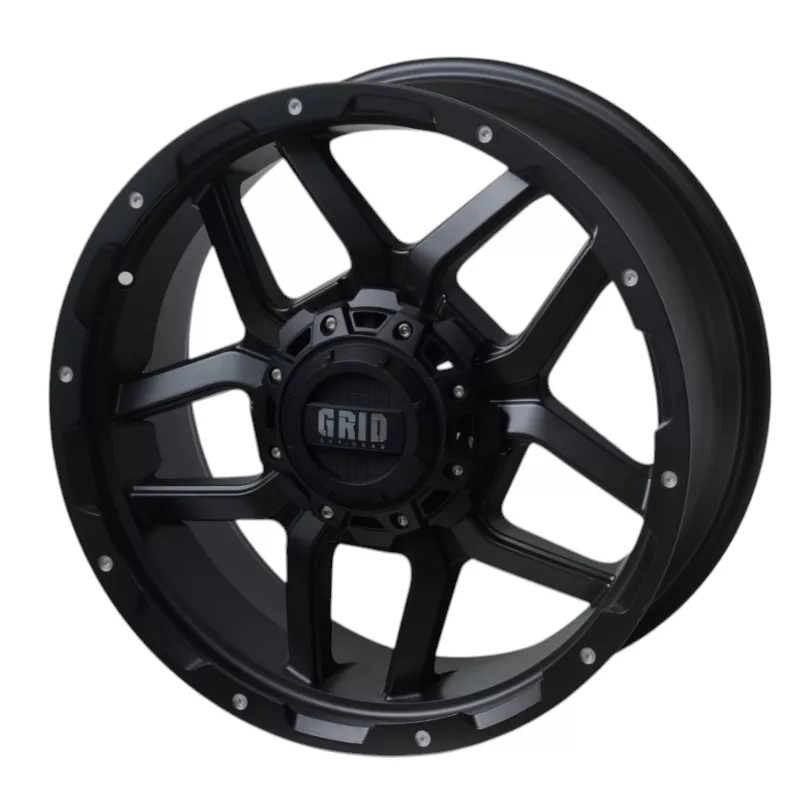 Kipardo 55198 9x20/6x139.7 D110 ET12 4 диска черный матовый